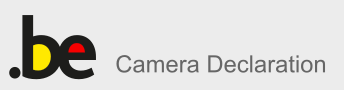 .be Camera Declaration